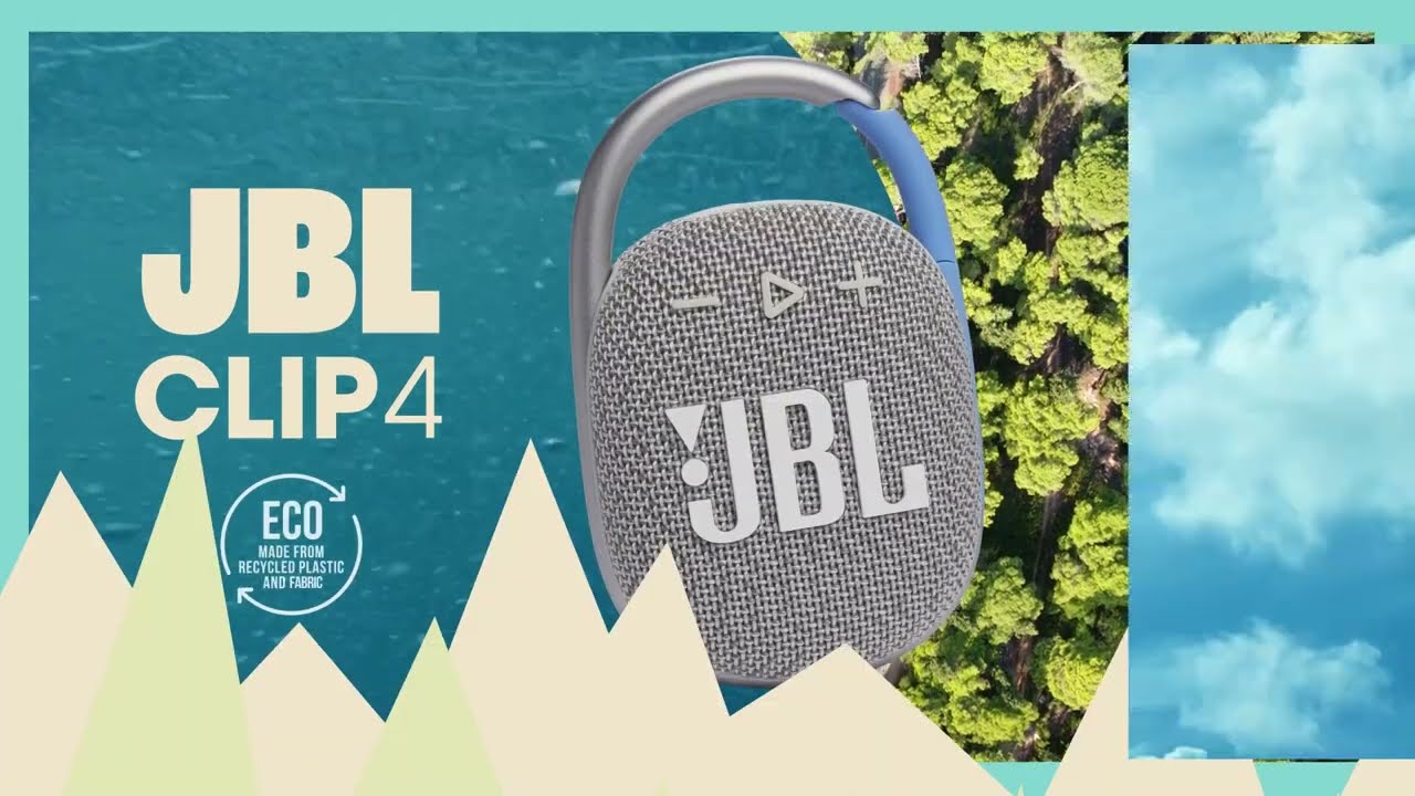 JBL | CLIP 4 ECO | Ultra-portable Waterproof Speaker