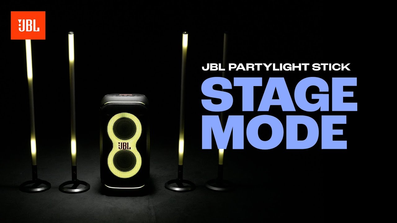 JBL | PartyLight Stick: Light Up the Night with 360° LED Magic!